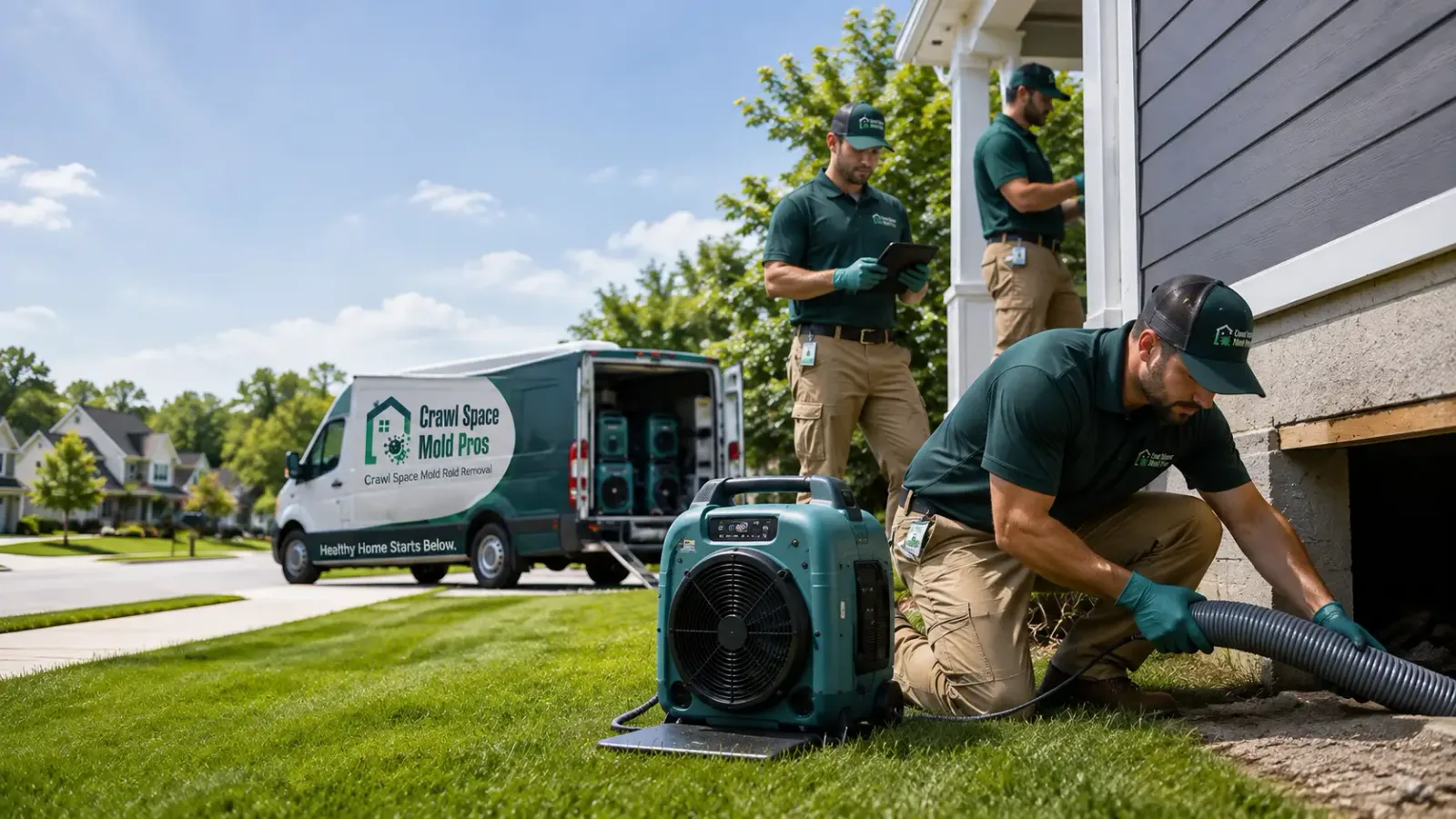 Crawl Space Mold Removal in Bancroft, MI